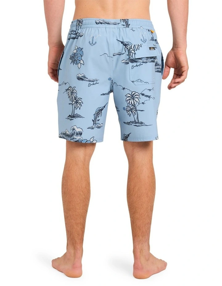 Ocean 18 Inch Volley Shorts in Ashley Blue image 2