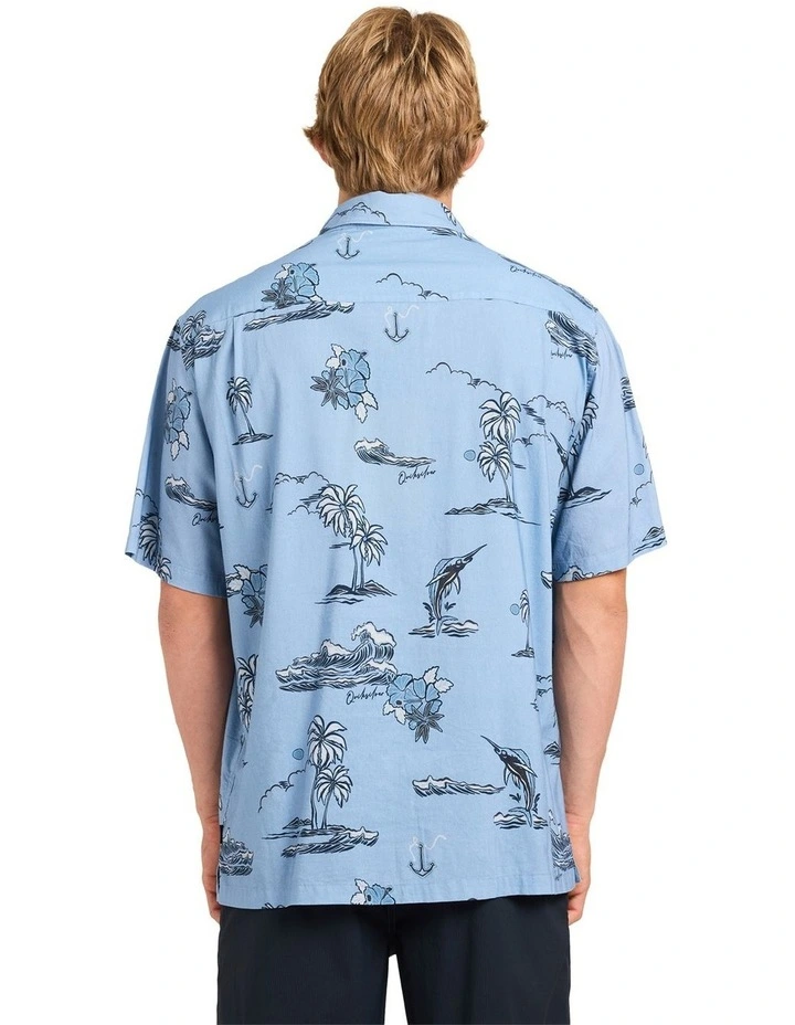 Ocean Shirt in Ashley Blue image 2
