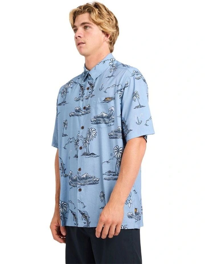 Ocean Shirt in Ashley Blue image 3