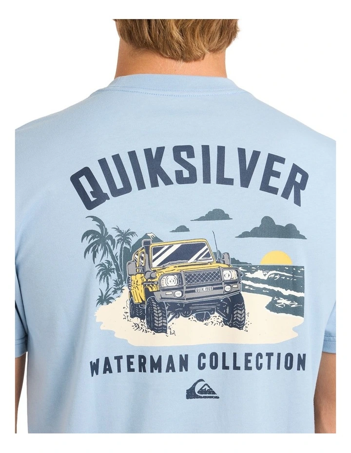 Fourby T-Shirt in Ash Blue image 4
