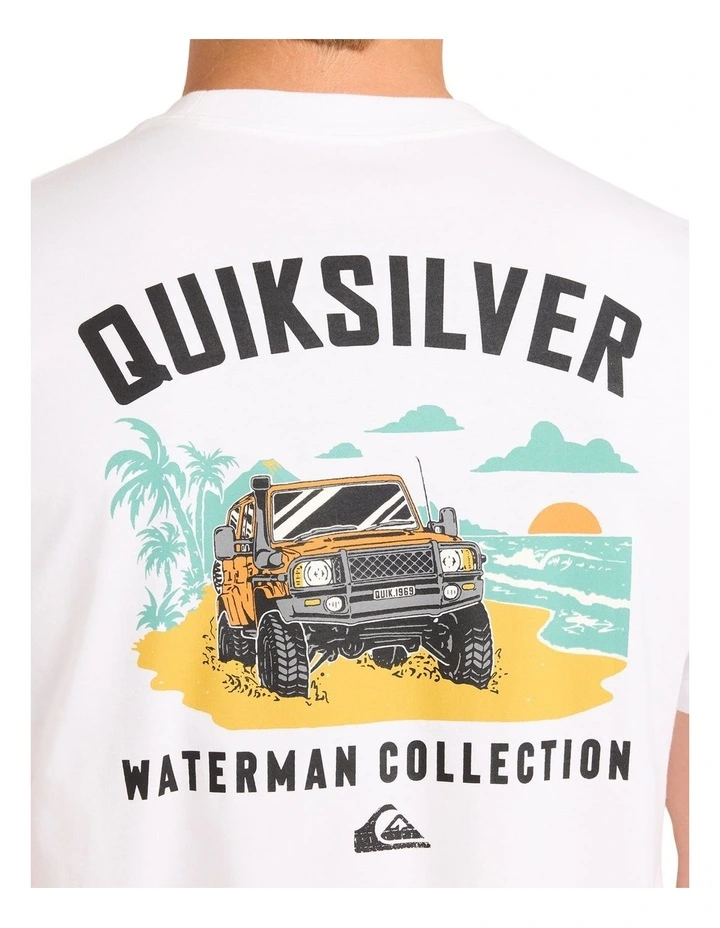 Fourby T-Shirt in White image 4