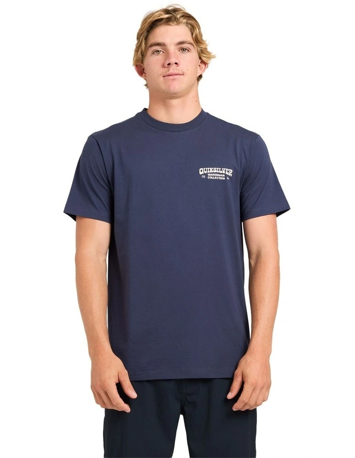 Hooked T-Shirt in Mood Indigo image 1