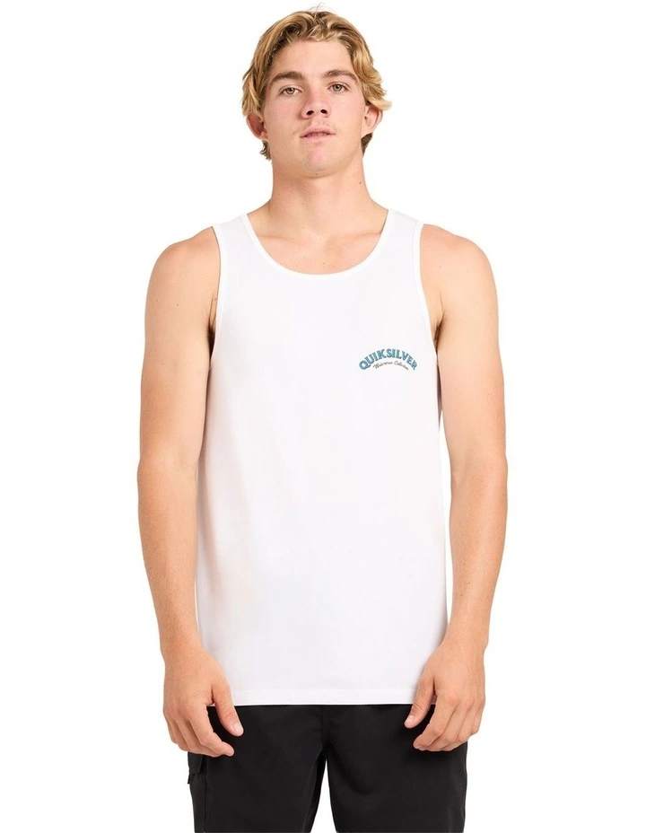 Salty Lines Tank in White image 1