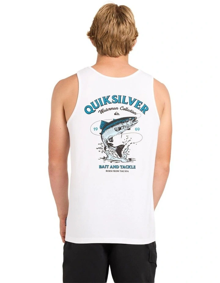 Salty Lines Tank in White image 2
