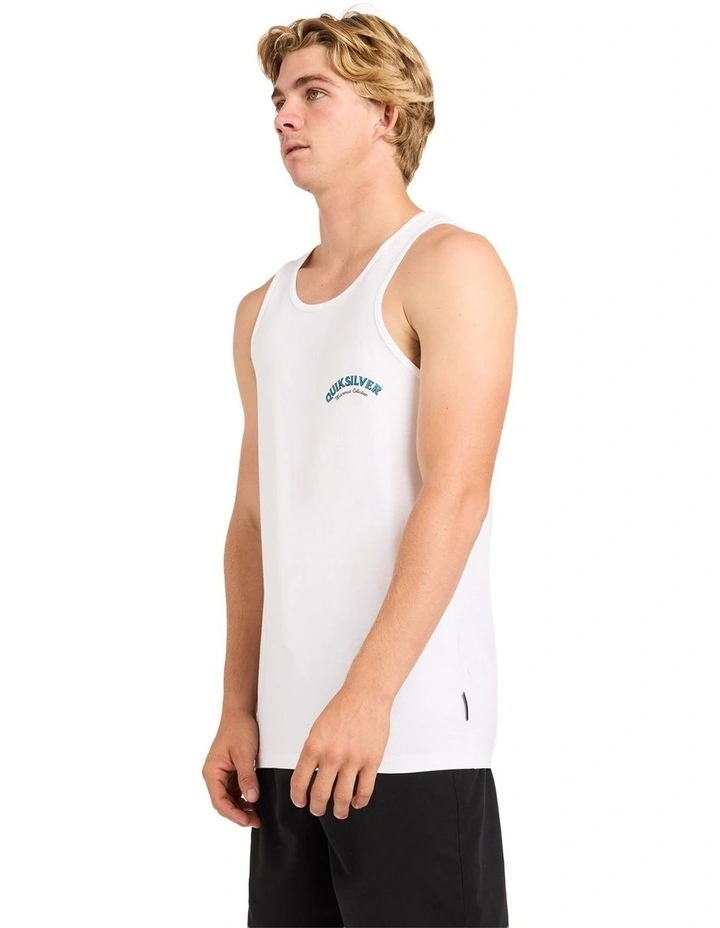 Salty Lines Tank in White image 3