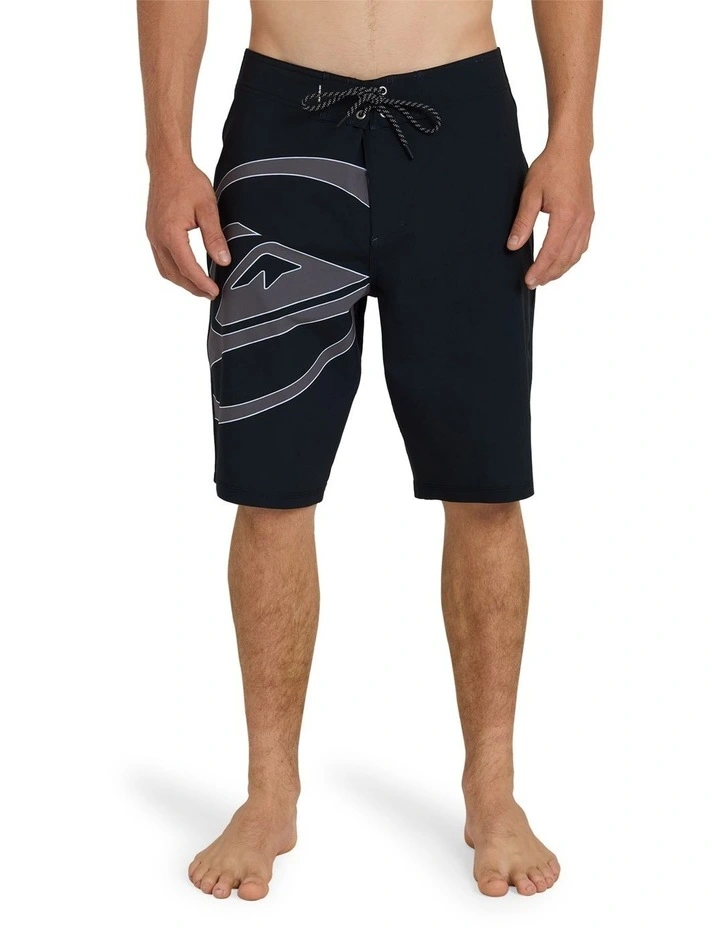 Silicon 21 Inch Boardshorts In Black image 1