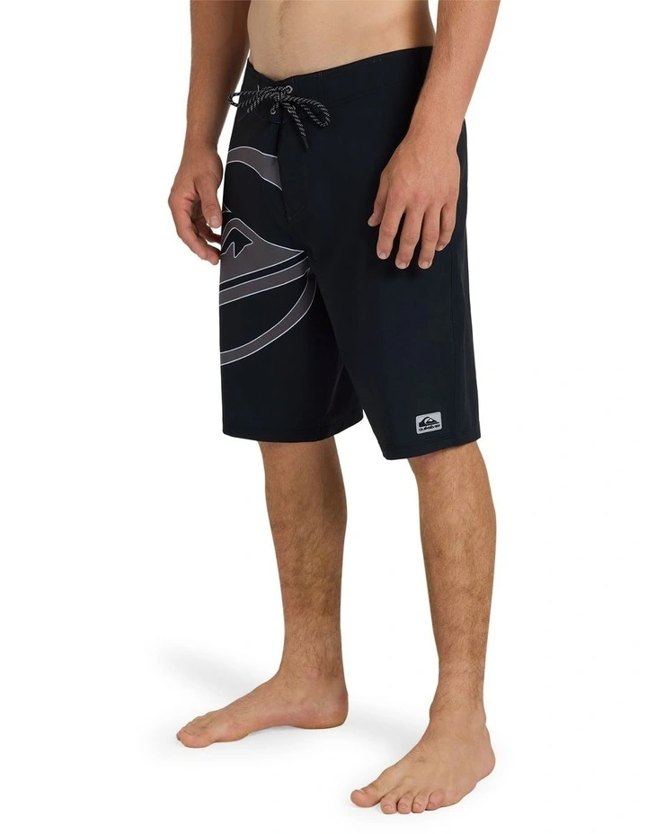 Silicon 21 Inch Boardshorts In Black image 3