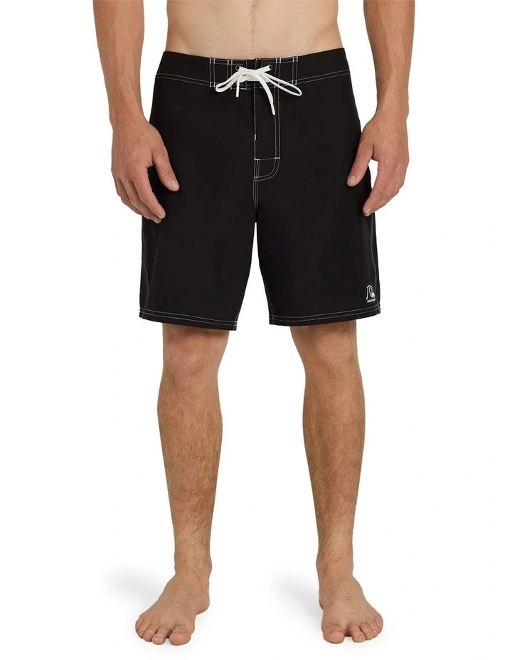 Original Straight 18 Inch Boardshorts In Black image 1
