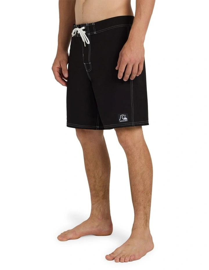 Original Straight 18 Inch Boardshorts In Black image 3
