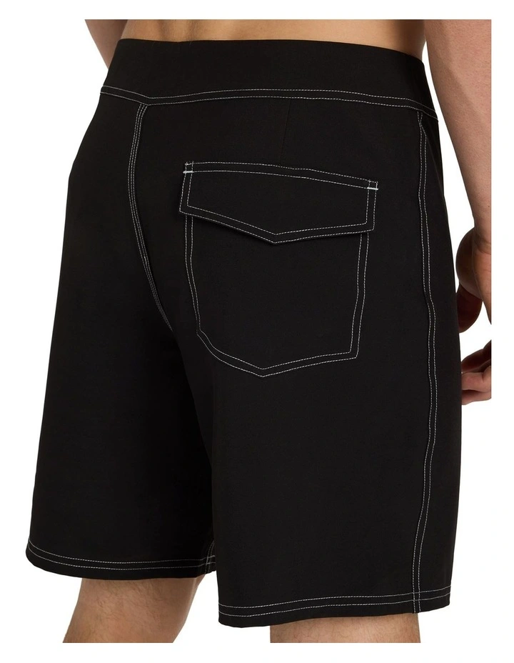 Original Straight 18 Inch Boardshorts In Black image 4