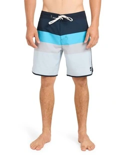 Surfsilk Scallop 18 Boardshorts In Navy