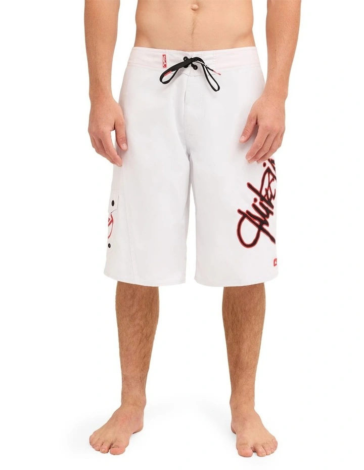 Jackhammer 23 Inch Boardshorts In White image 1