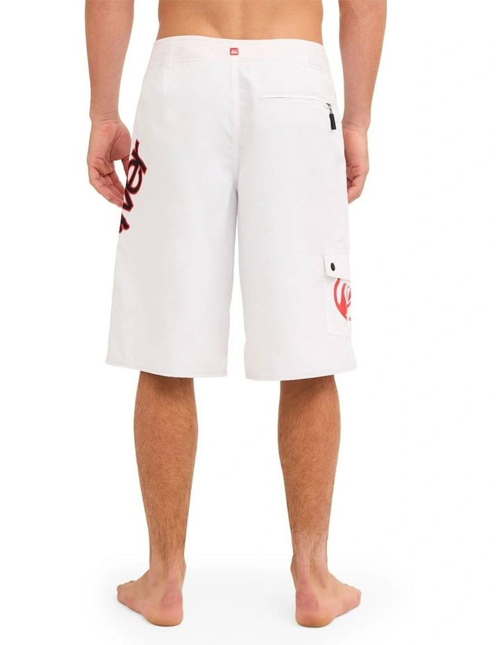 Jackhammer 23 Inch Boardshorts In White image 2
