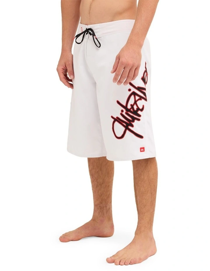 Jackhammer 23 Inch Boardshorts In White image 3