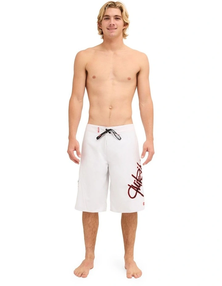 Jackhammer 23 Inch Boardshorts In White image 5