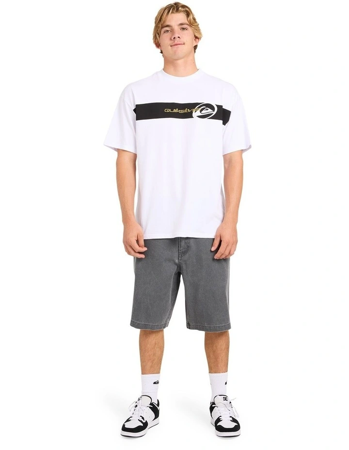 Wrench Denim Shorts In Iron Gate image 5