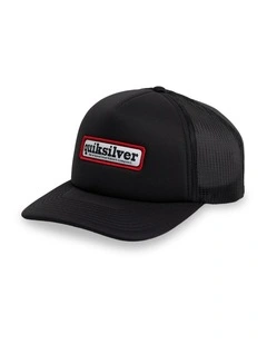 Stretched Trucker Cap In Black