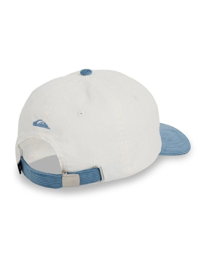 Cord Classic Cap In White image 2