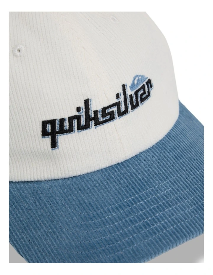 Cord Classic Cap In White image 3