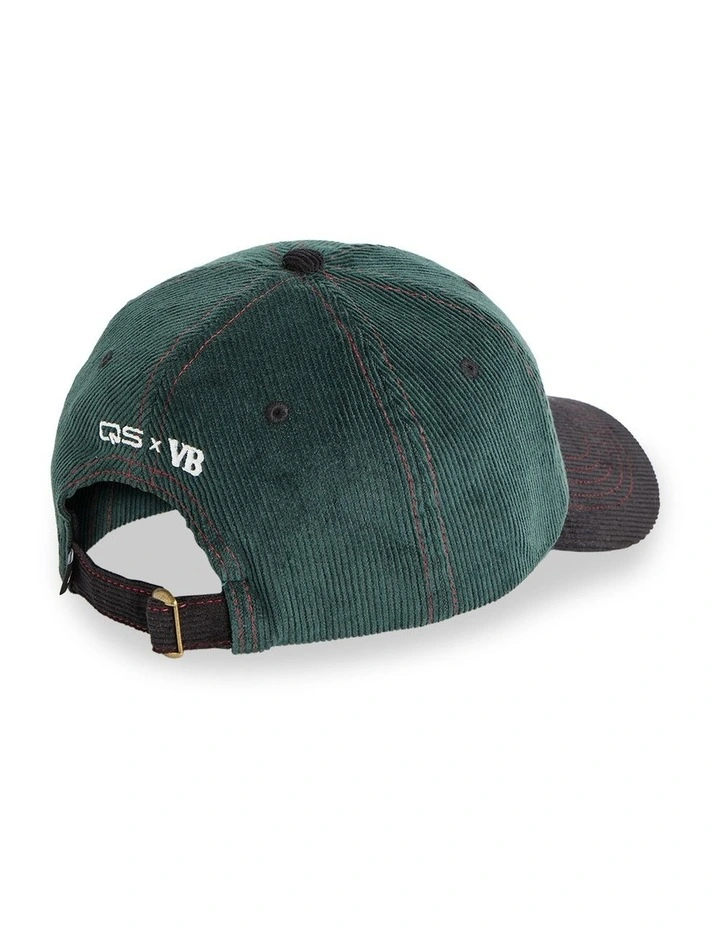 Quiksilver X VB Cord 5 Panel Cap In Forest image 2