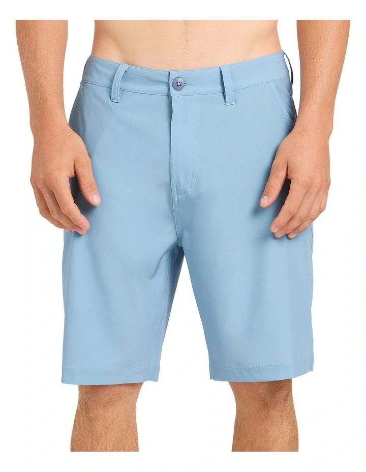 Union Amphibian 20 Inch Hybrid Shorts In Faded Denim image 1