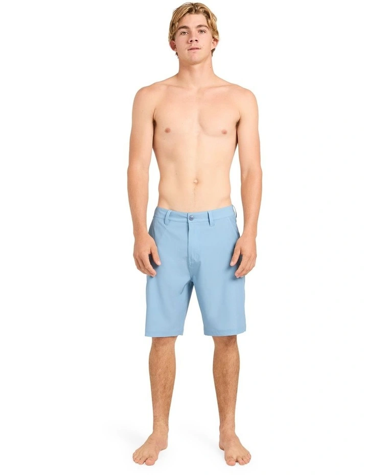 Union Amphibian 20 Inch Hybrid Shorts In Faded Denim image 5