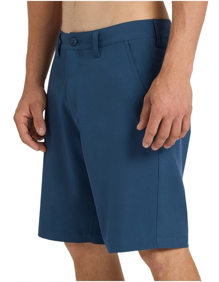 Union Amphibian 20 Inch Hybrid Shorts In Dark Denim image 3