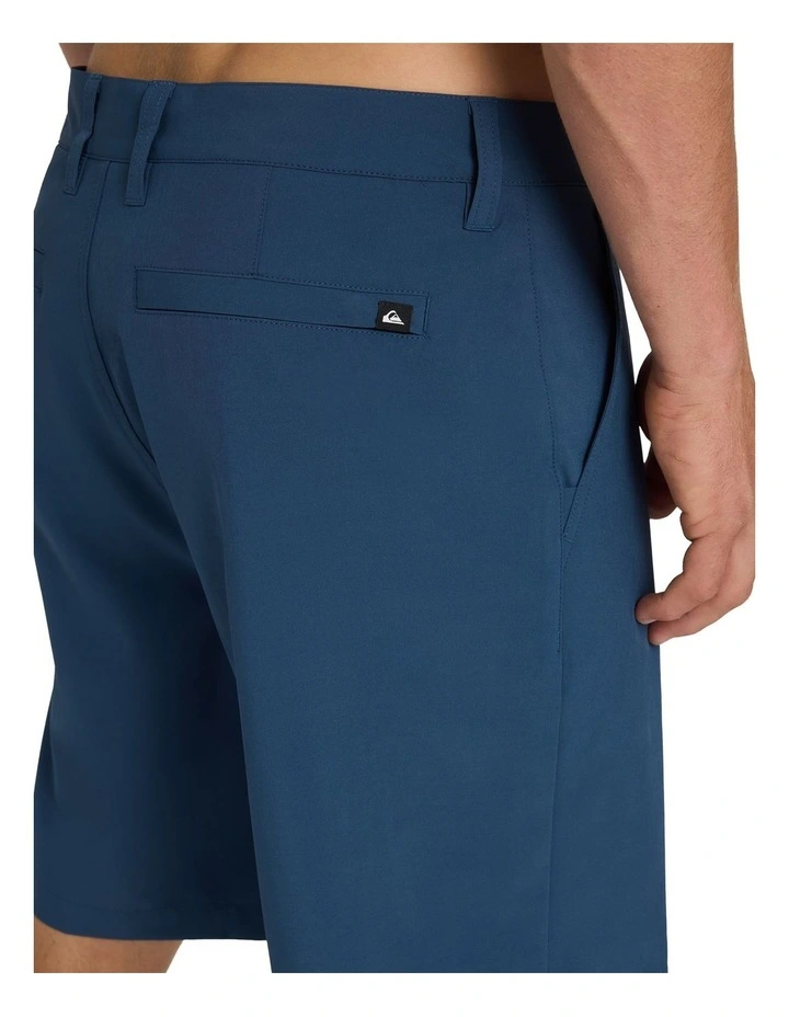 Union Amphibian 20 Inch Hybrid Shorts In Dark Denim image 4
