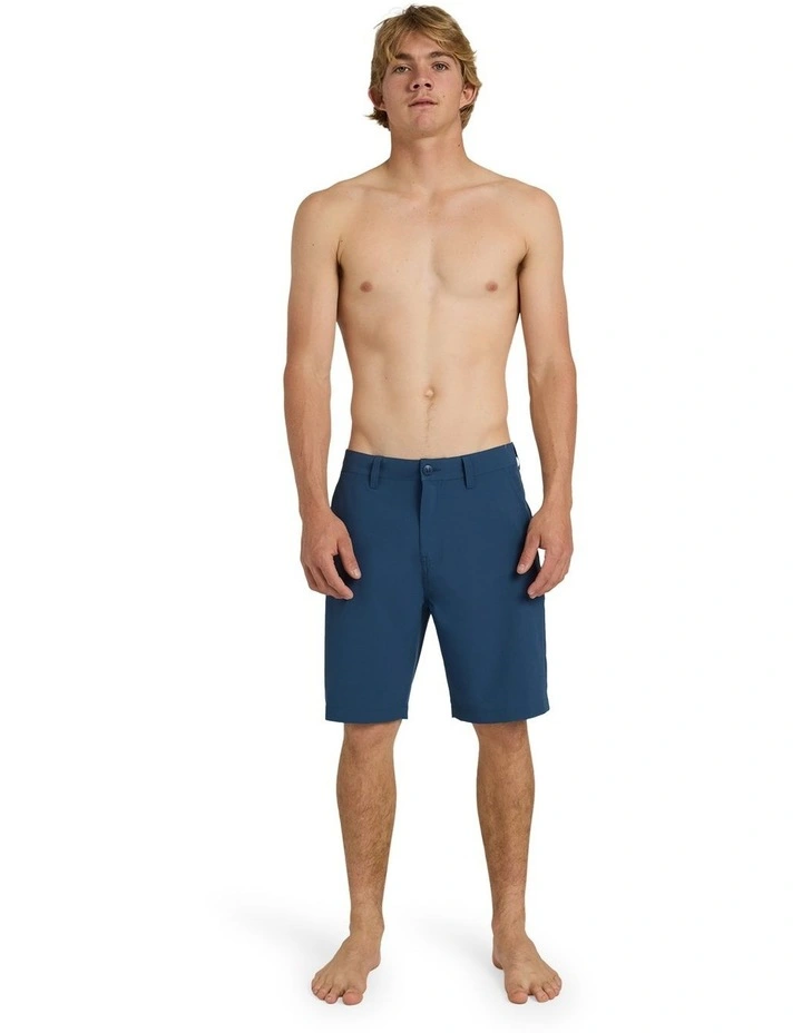 Union Amphibian 20 Inch Hybrid Shorts In Dark Denim image 5