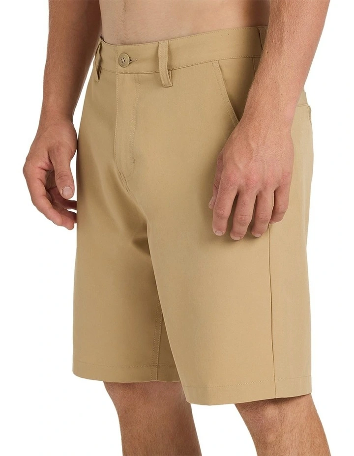 Union Amphibian 20 Inch Hybrid Shorts In Khaki image 3