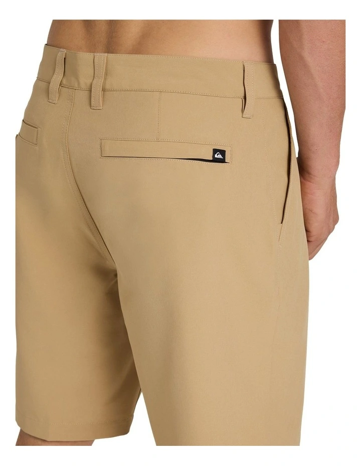 Union Amphibian 20 Inch Hybrid Shorts In Khaki image 4