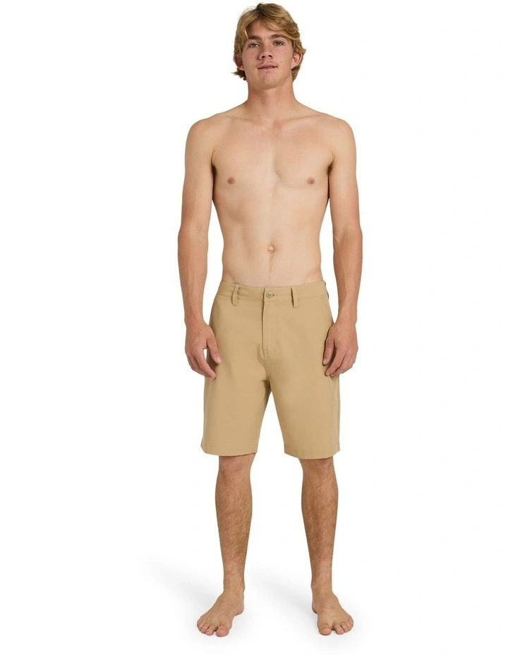 Union Amphibian 20 Inch Hybrid Shorts In Khaki image 5