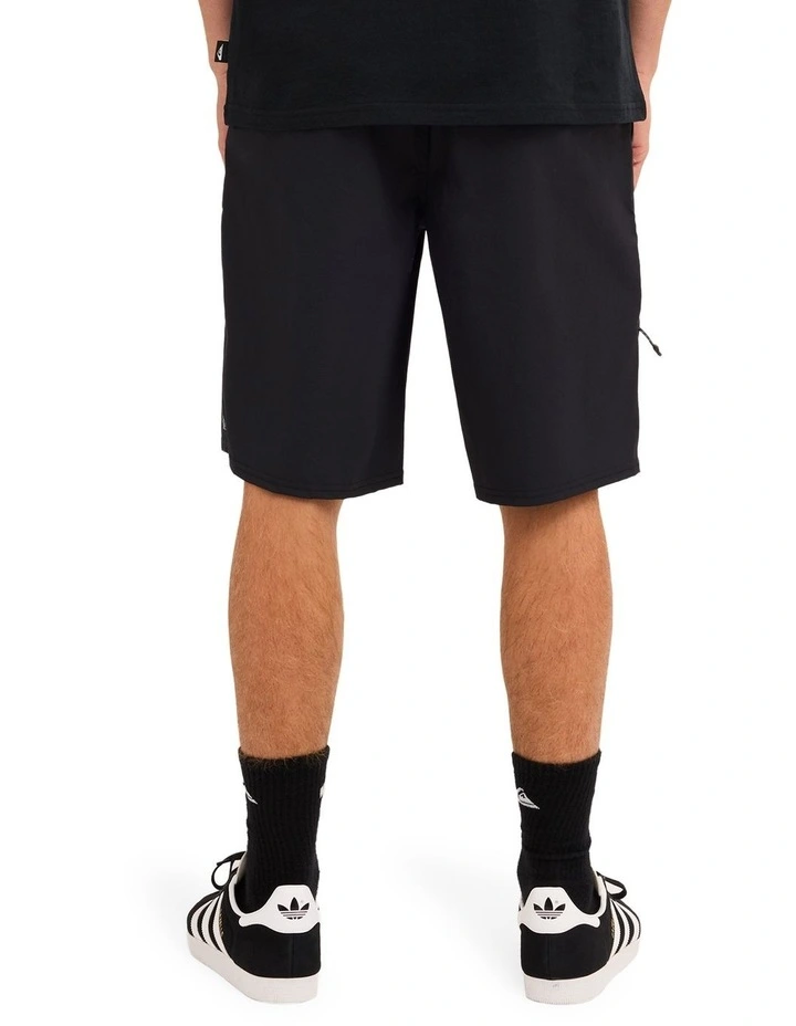 Recoil Tech Amphibian 21 Inch Hybrid Shorts In Black image 2