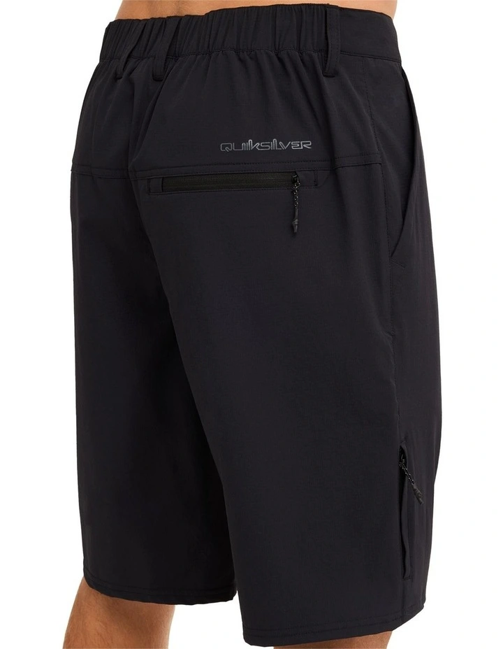 Recoil Tech Amphibian 21 Inch Hybrid Shorts In Black image 4
