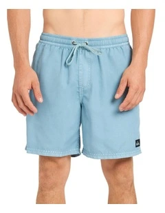 Everyday Surfwash 17 Inch Volley Shorts In Stone Blue