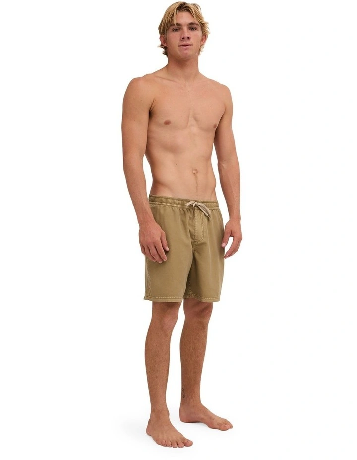 Everyday Surfwash 17 Inch Volley Shorts In Khaki image 5