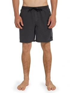 Everyday Surfwash 17 Inch Volley Shorts In Black