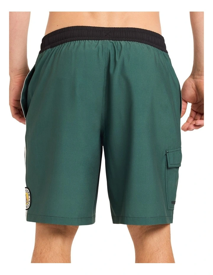 Battler 19 Inch Volley Shorts In Forest image 2