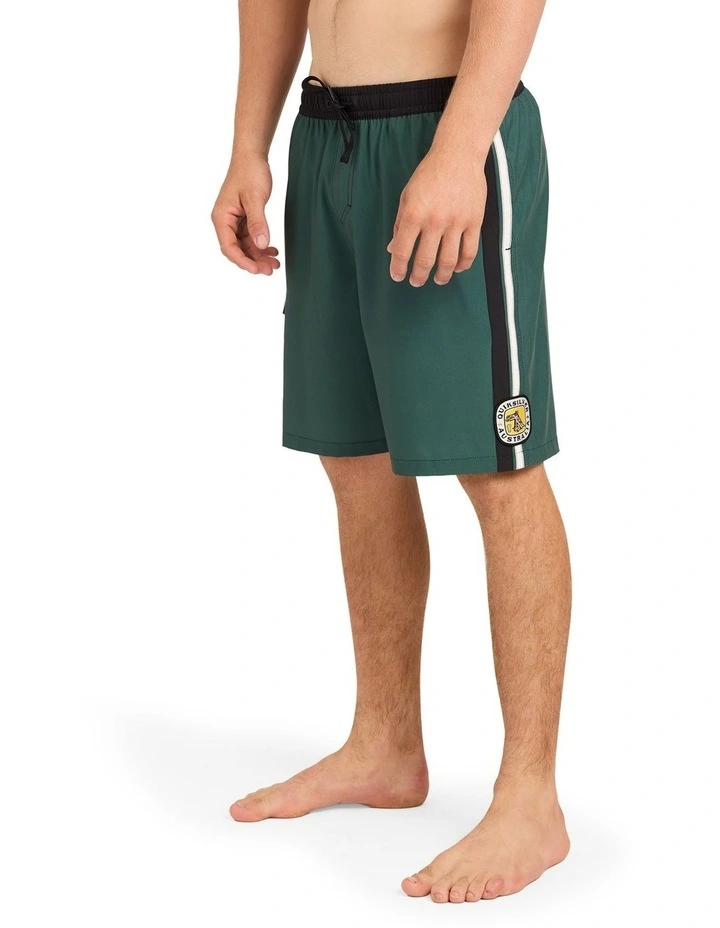 Battler 19 Inch Volley Shorts In Forest image 3