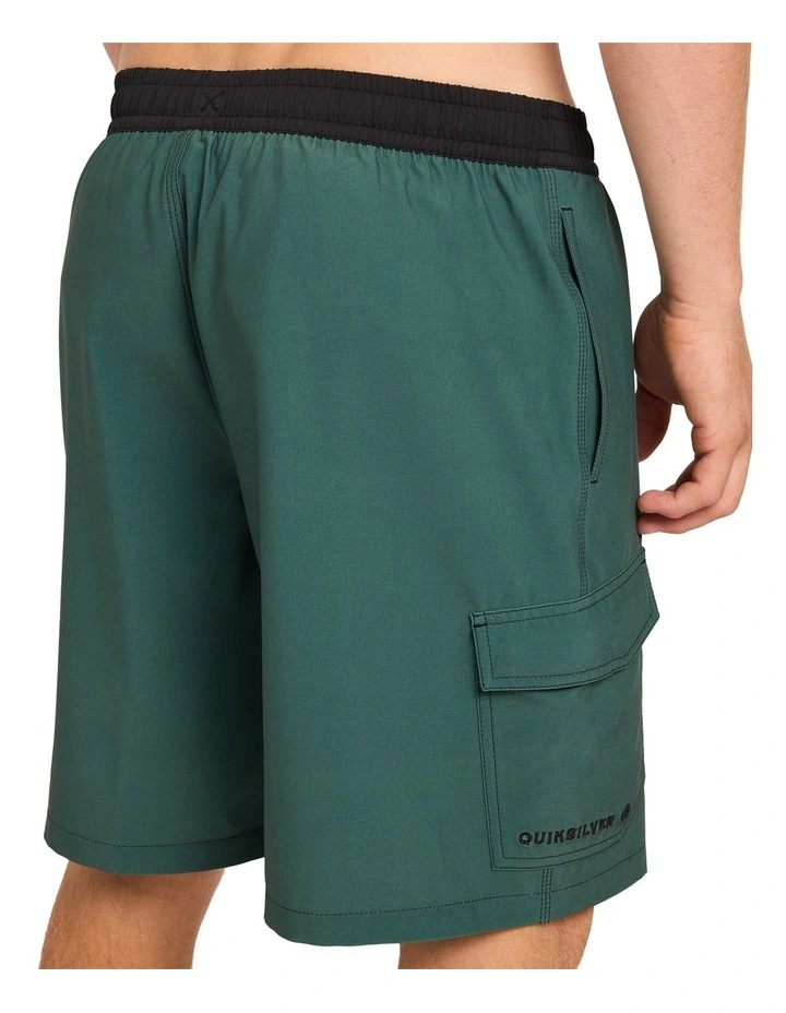 Battler 19 Inch Volley Shorts In Forest image 4