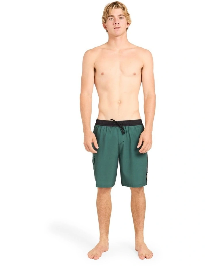 Battler 19 Inch Volley Shorts In Forest image 5