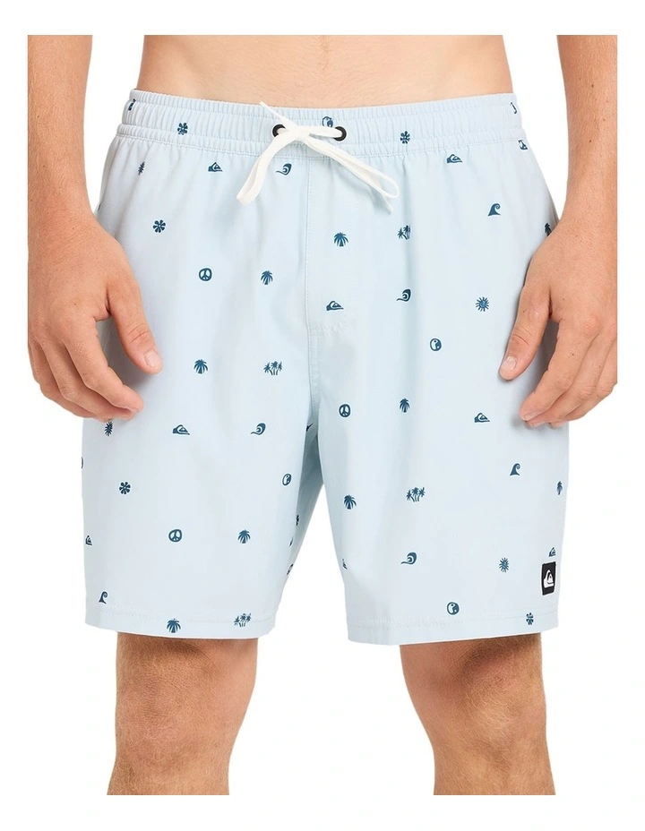 Surfsilk Straight 17 Inch Volley Shorts In Skyway image 1