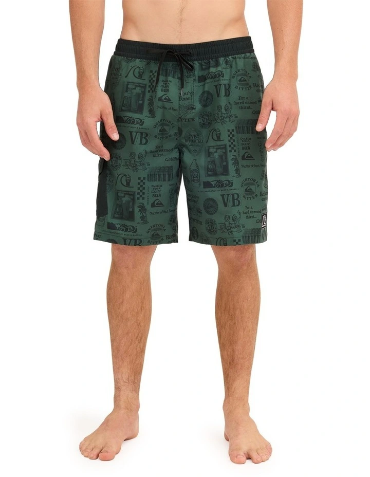 Quiksilver X VB 19 Inch Volley Shorts In Forest image 1