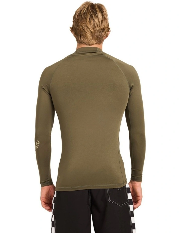 All Time UPF 50 Long Sleeve Rashguard In Grape Leaf image 2