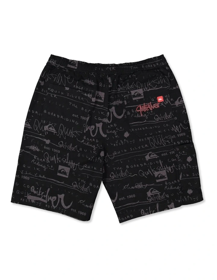 Illusion 23 Inch Walkshorts In Black image 2