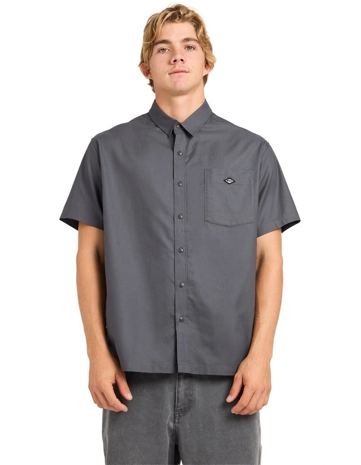 Liquid Pocket Shirt In Iron Gate image 1