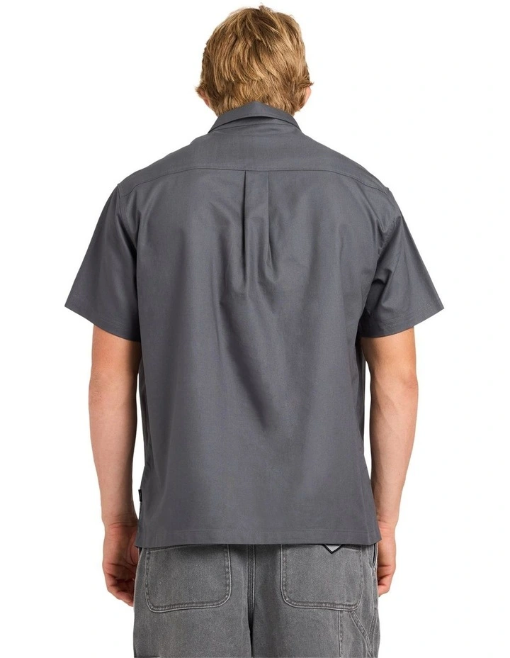 Liquid Pocket Shirt In Iron Gate image 2
