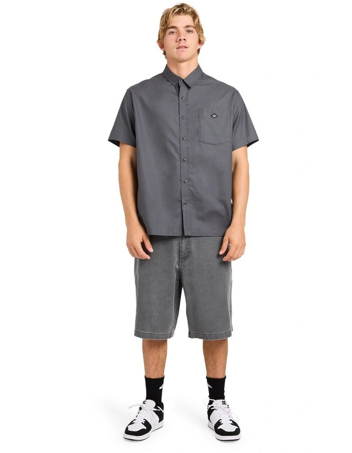 Liquid Pocket Shirt In Iron Gate image 5