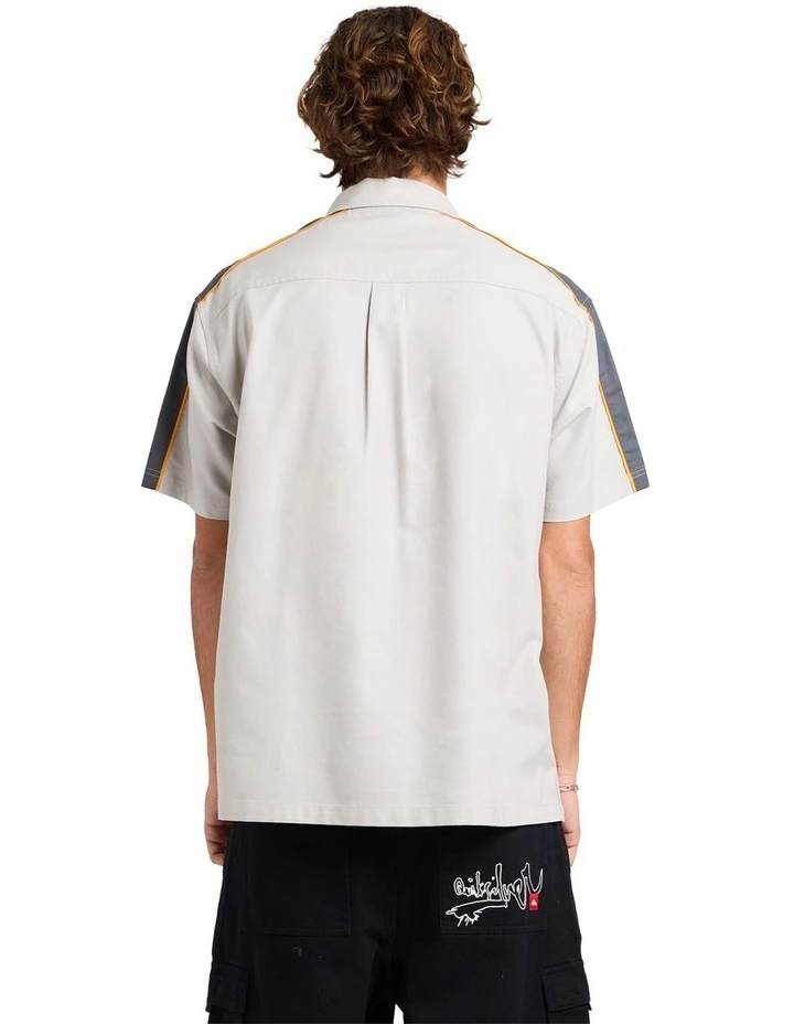 Genetic Shirt  In Gray Violet image 2