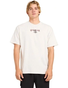 Ghetto Schooey T-Shirt In Snow Heather